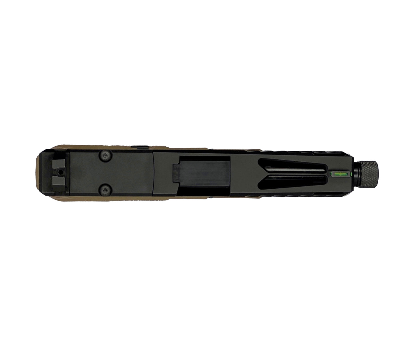 The Coyote 9mm | FDE & Black Vented Slide